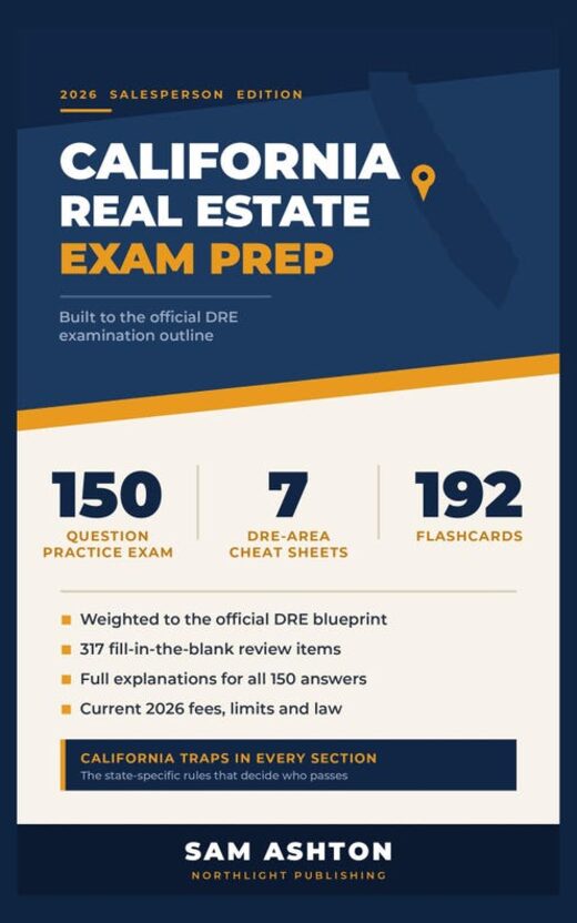 California Real Estate Exam Prep 2026: Salesperson Edition book cover