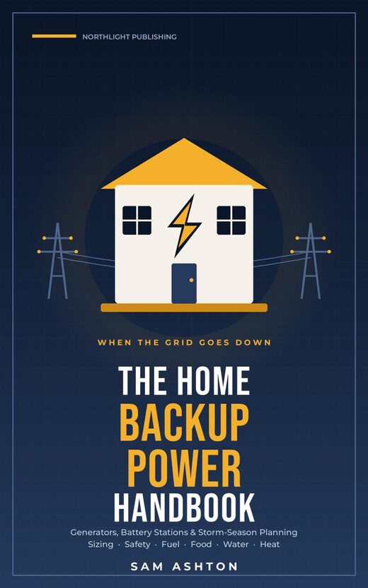 Home Backup Power Handbook: Generators, Battery Stations, and Outage Prep book cover