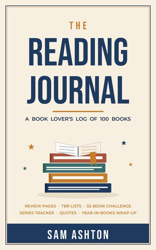 Reading Journal: Book Review Log for 100 Books book cover