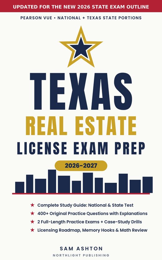 Texas Real Estate License Exam Prep 2026-2027 book cover